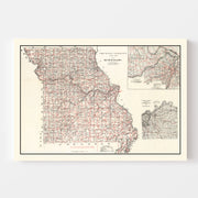 map of Missouri