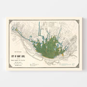 map of Saint Louis