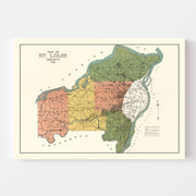 map of St. Louis Cou