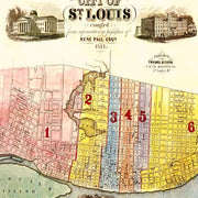 old Saint Louis map