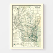 map of Wisconsin
