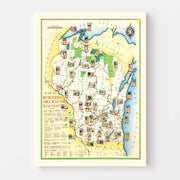 map of Wisconsin