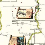 old Wisconsin map