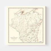 map of Wisconsin