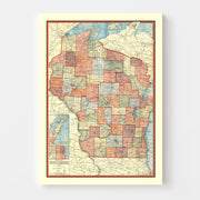 map of Wisconsin