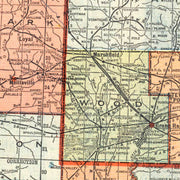 old Wisconsin map