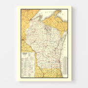map of Wisconsin