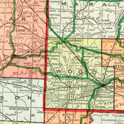 old Wisconsin map