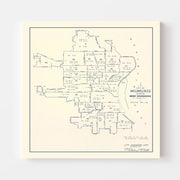 map of Milwaukee