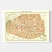 map of Paris