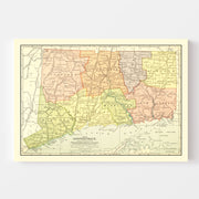 map of Connecticut
