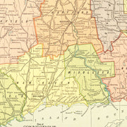 old Connecticut map