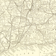 old Connecticut map