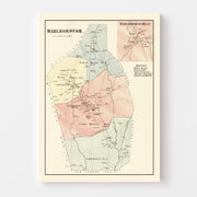 map of Marlborough