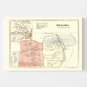map of Rocky Hill