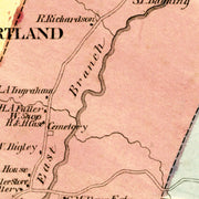 old Hartland map