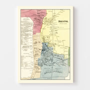 map of Bristol