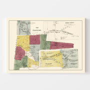 map of Town of Ellin
