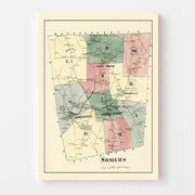 map of Somers