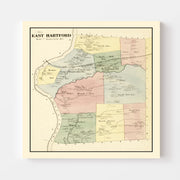 map of East Hartford