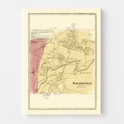 map of Hazardville