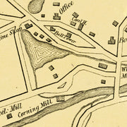 old Hazardville map
