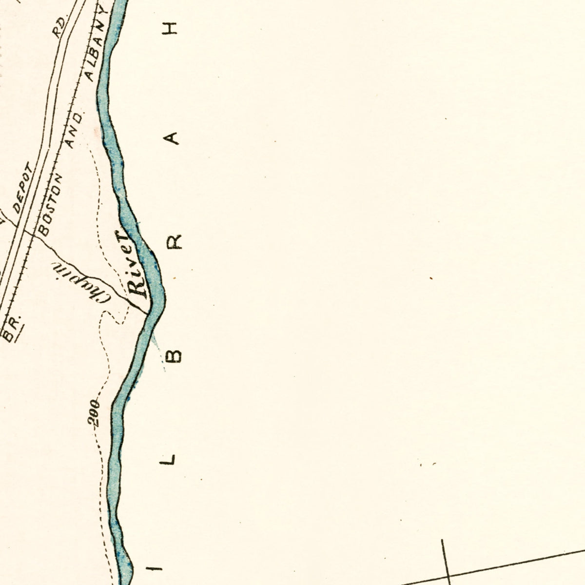 Restored historic details from the 1873 city map of Carrollton, Illinois