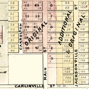 old White Hall map