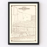 South Chester Vintage Map 1875