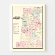 map of Madison Count