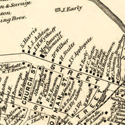 old Hightstown map