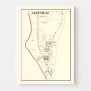 map of Greendale