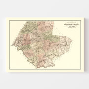 map of Sullivan Coun