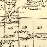 old Callicoon map