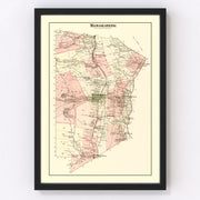 Mamakating Township Vintage Map 1875