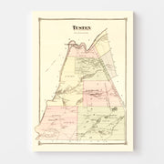 map of Tusten