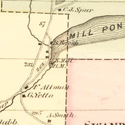 old Tusten map