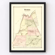 Tusten Township Vintage Map 1875