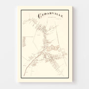 map of Cedarville