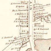 old Cedarville map