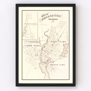 Bridgeton Vintage Map 1876
