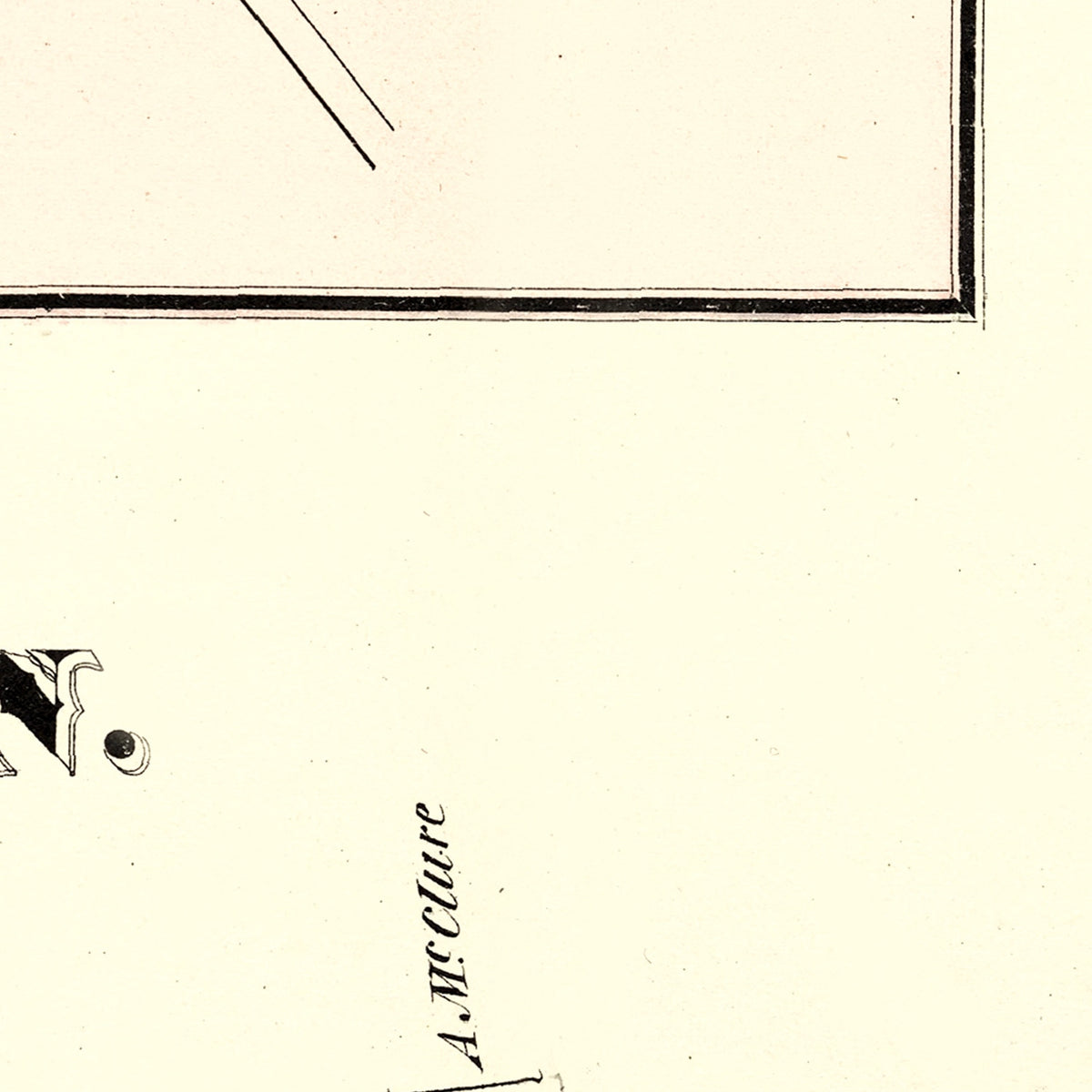 Restored historic details from the 1878 city map of Big Run, Pennsylvania