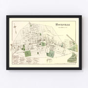 Rockville Vintage Map 1879