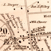 old Falls Church map