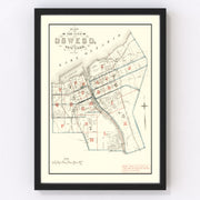 Oswego Vintage Map 1880