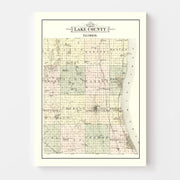 map of Lake County