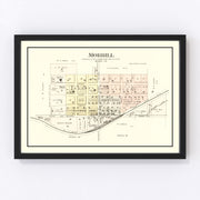 Morrill Vintage Map 1887