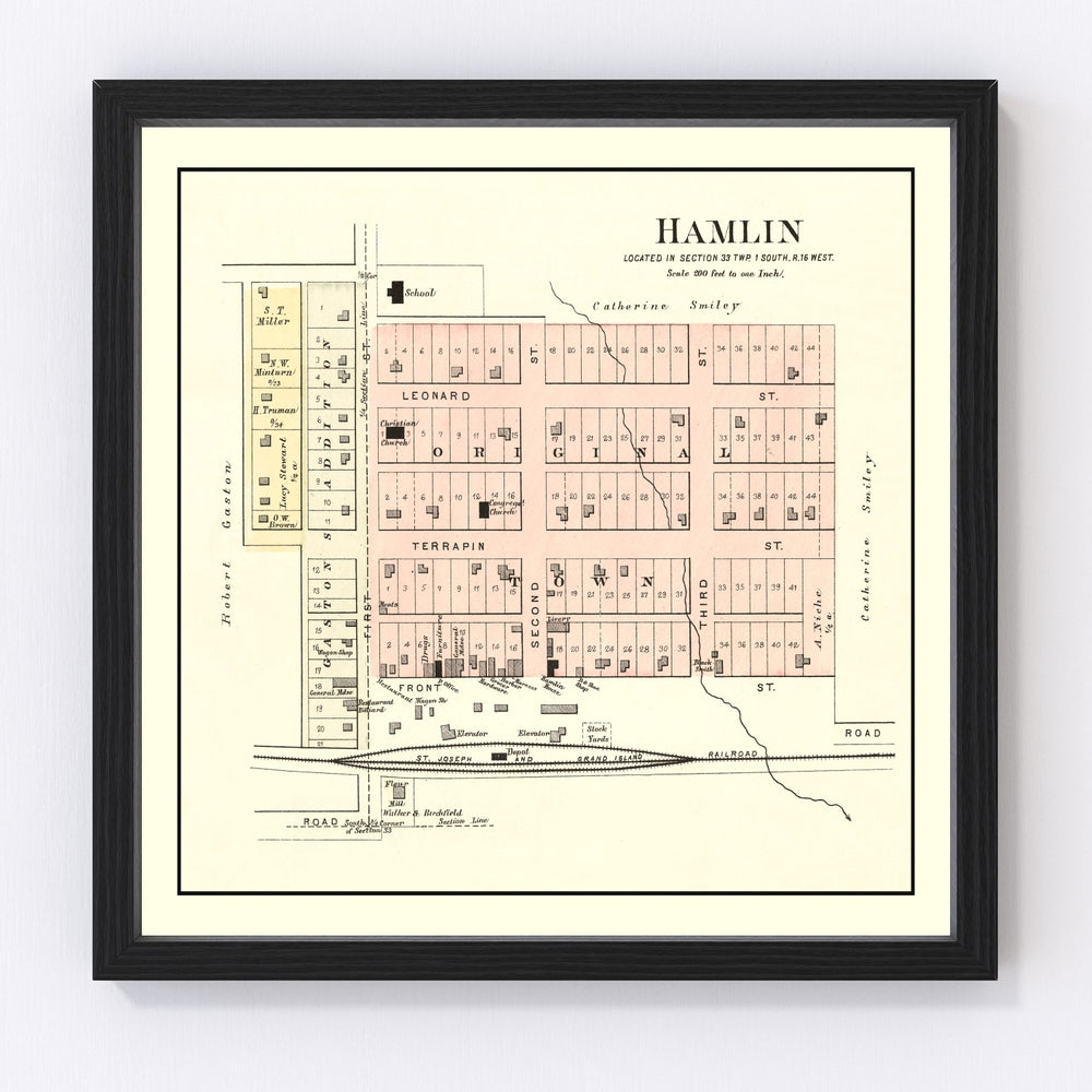 Hamlin history