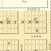 old Baileyville map