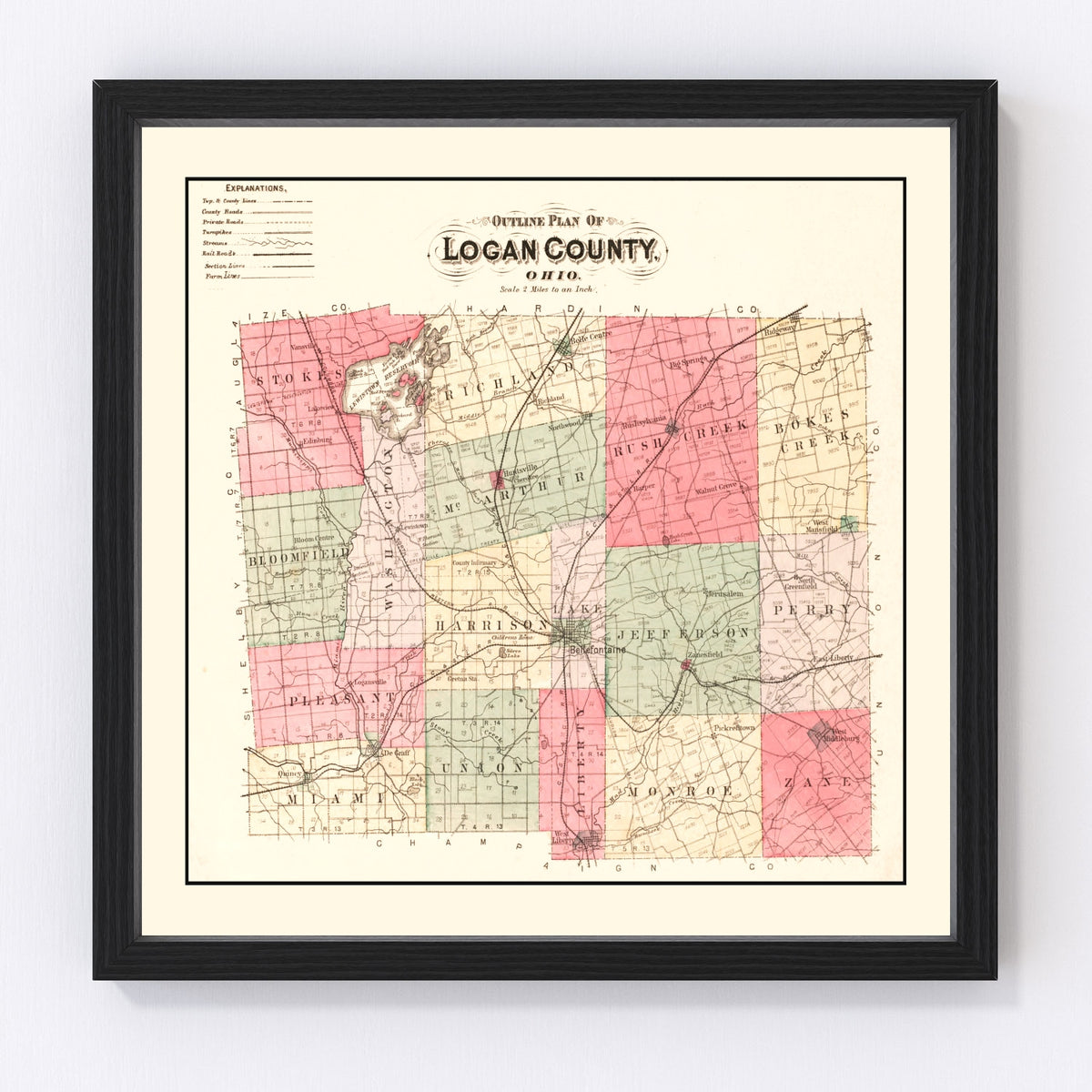 Logan County history
